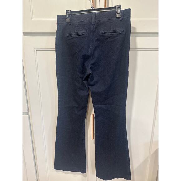 Essential trouser Anthropologie blue denim pocket jeans size 8 - Picture 4 of 7